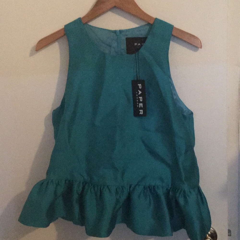 Paper London Peplum Top